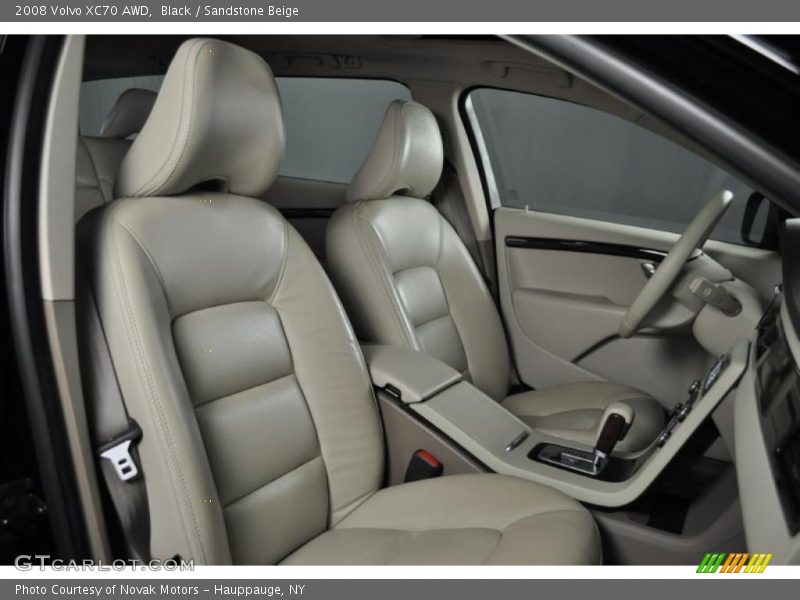 Black / Sandstone Beige 2008 Volvo XC70 AWD