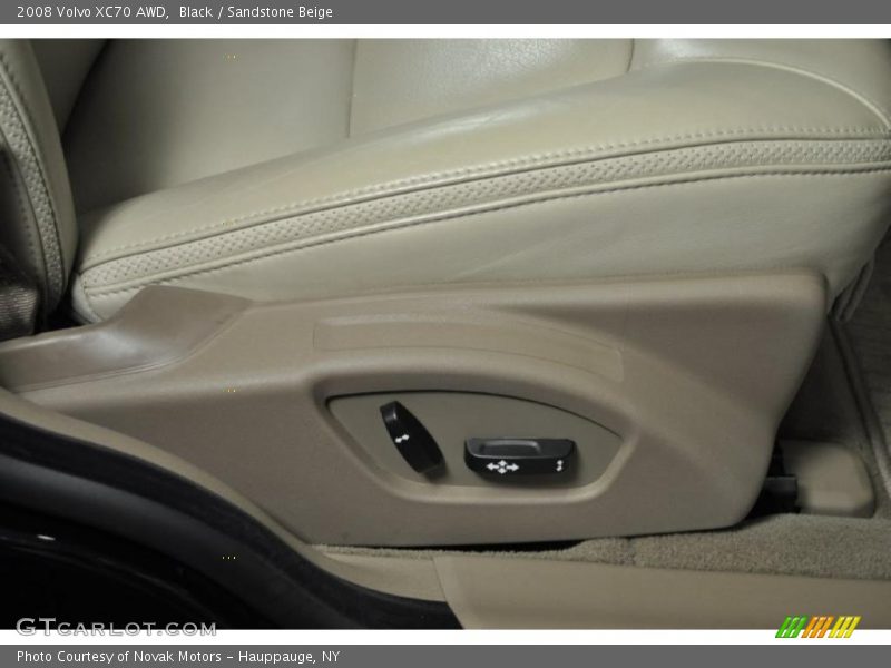 Black / Sandstone Beige 2008 Volvo XC70 AWD
