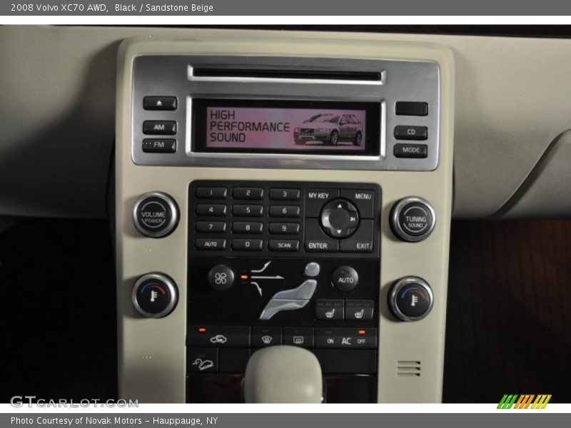 Black / Sandstone Beige 2008 Volvo XC70 AWD