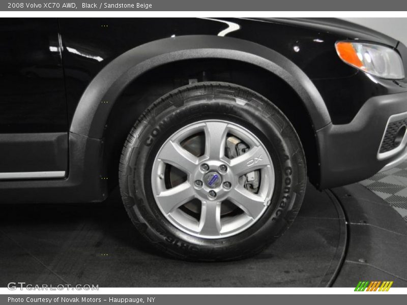 Black / Sandstone Beige 2008 Volvo XC70 AWD