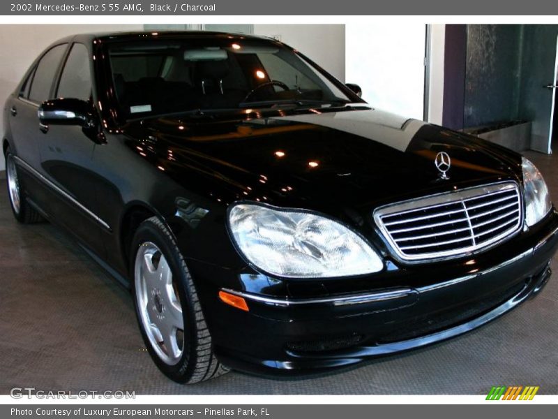 Black / Charcoal 2002 Mercedes-Benz S 55 AMG