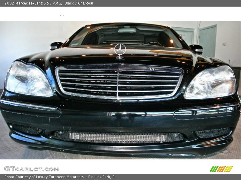 Black / Charcoal 2002 Mercedes-Benz S 55 AMG
