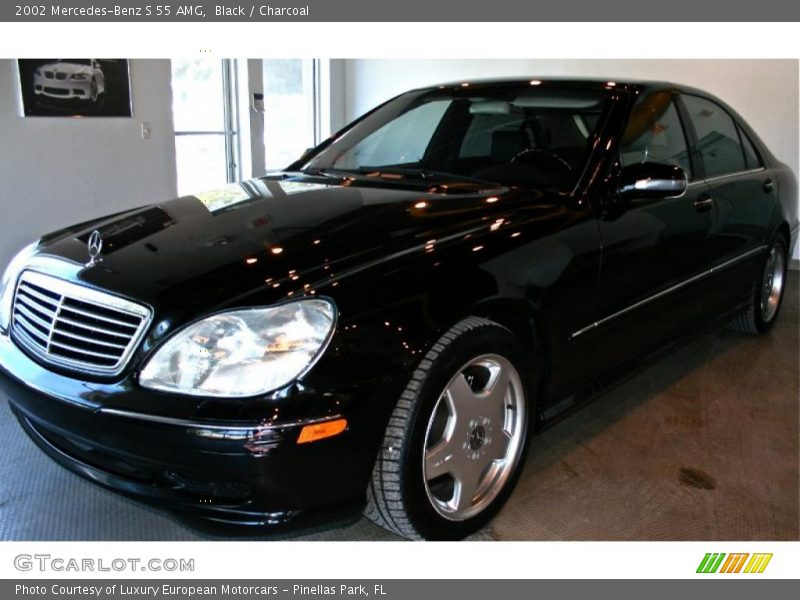 Black / Charcoal 2002 Mercedes-Benz S 55 AMG