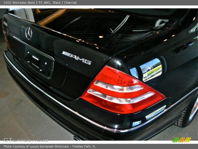 Black / Charcoal 2002 Mercedes-Benz S 55 AMG