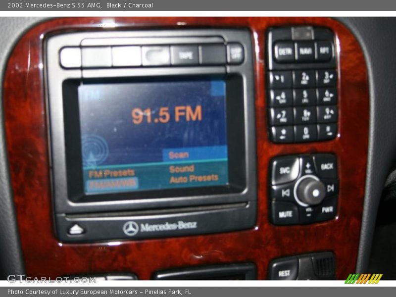 Black / Charcoal 2002 Mercedes-Benz S 55 AMG
