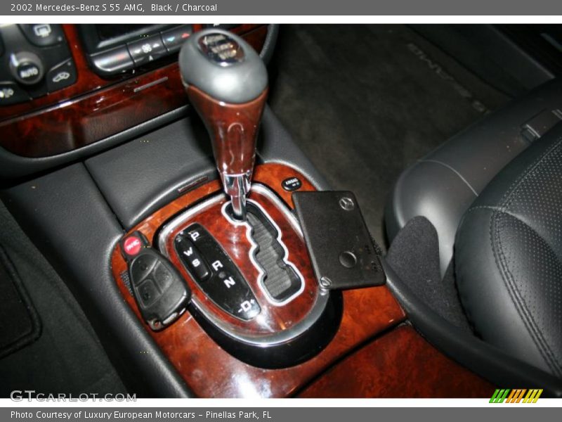 Black / Charcoal 2002 Mercedes-Benz S 55 AMG