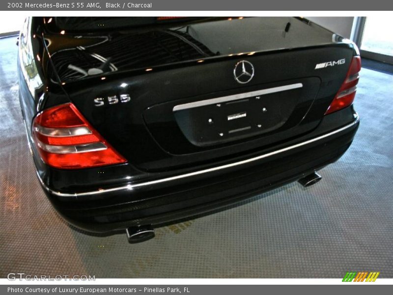 Black / Charcoal 2002 Mercedes-Benz S 55 AMG