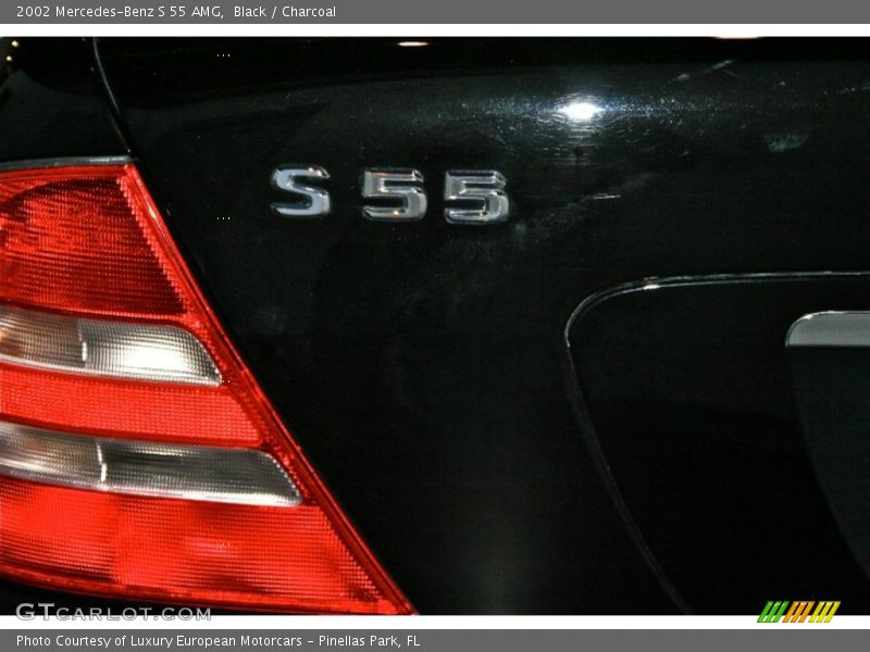Black / Charcoal 2002 Mercedes-Benz S 55 AMG