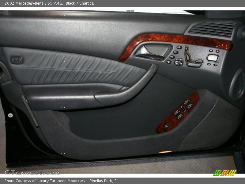 Black / Charcoal 2002 Mercedes-Benz S 55 AMG