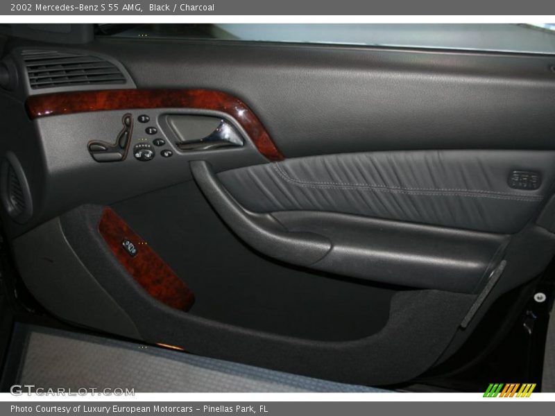 Black / Charcoal 2002 Mercedes-Benz S 55 AMG
