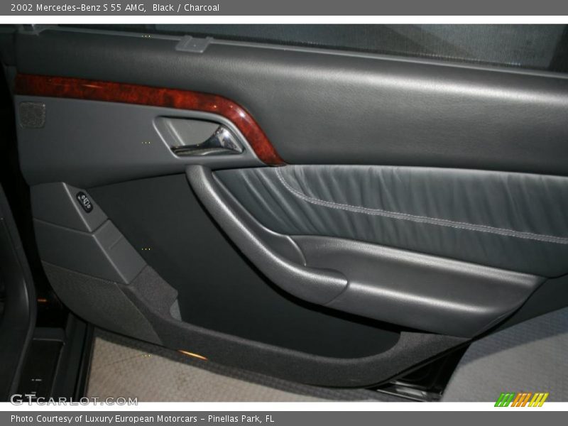 Black / Charcoal 2002 Mercedes-Benz S 55 AMG