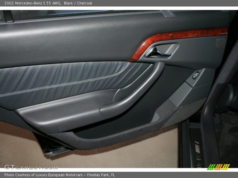 Black / Charcoal 2002 Mercedes-Benz S 55 AMG