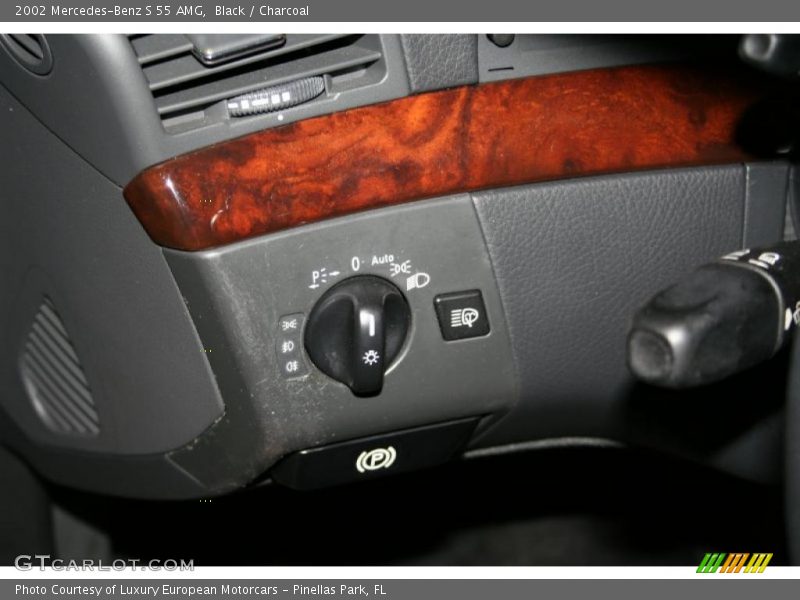 Black / Charcoal 2002 Mercedes-Benz S 55 AMG