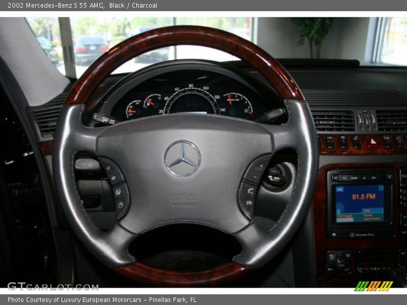 Black / Charcoal 2002 Mercedes-Benz S 55 AMG