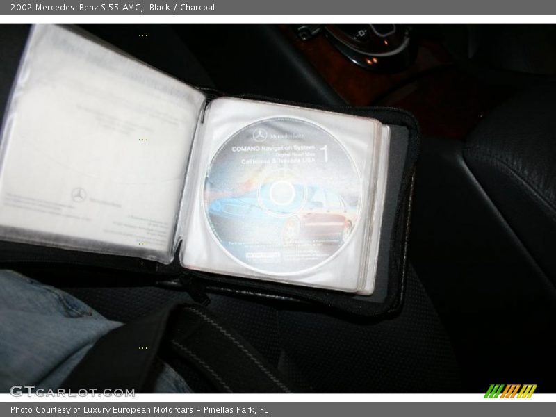 Black / Charcoal 2002 Mercedes-Benz S 55 AMG