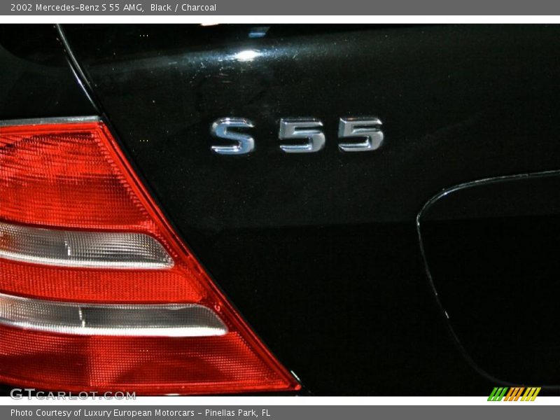 Black / Charcoal 2002 Mercedes-Benz S 55 AMG
