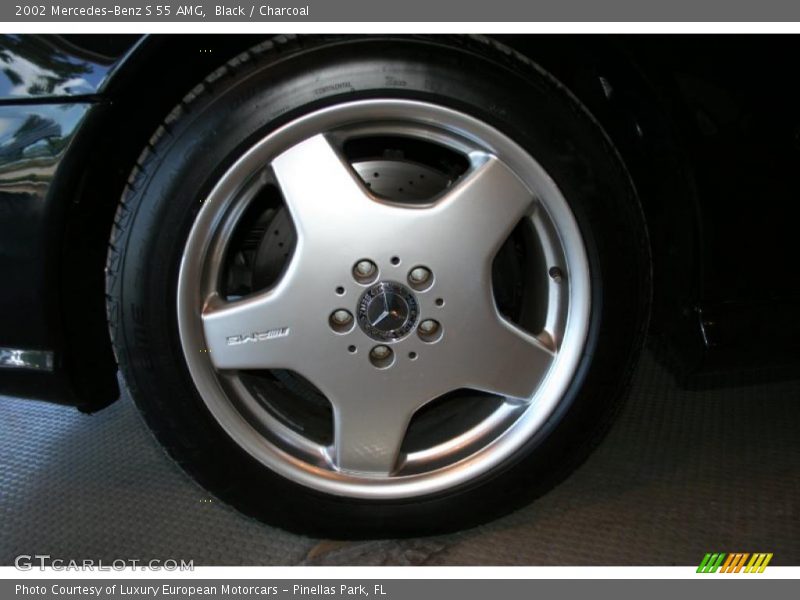 Black / Charcoal 2002 Mercedes-Benz S 55 AMG