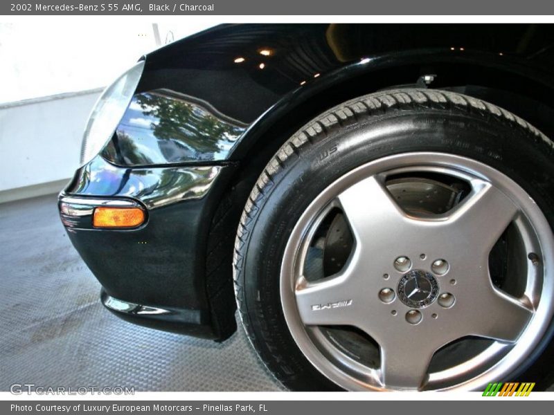 Black / Charcoal 2002 Mercedes-Benz S 55 AMG