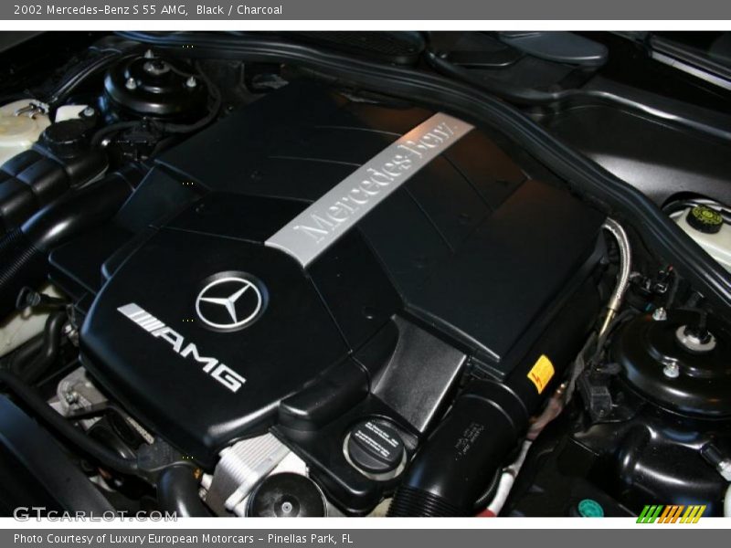 Black / Charcoal 2002 Mercedes-Benz S 55 AMG