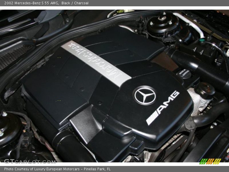 Black / Charcoal 2002 Mercedes-Benz S 55 AMG