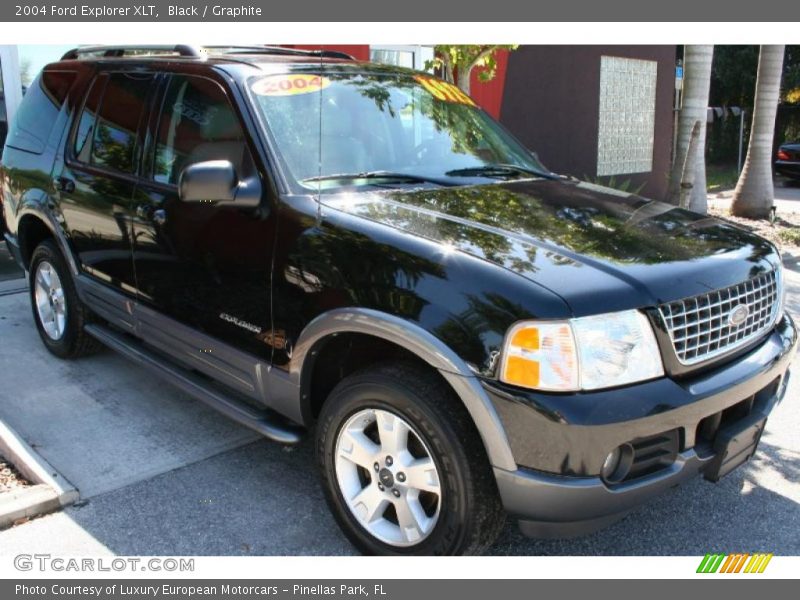 Black / Graphite 2004 Ford Explorer XLT