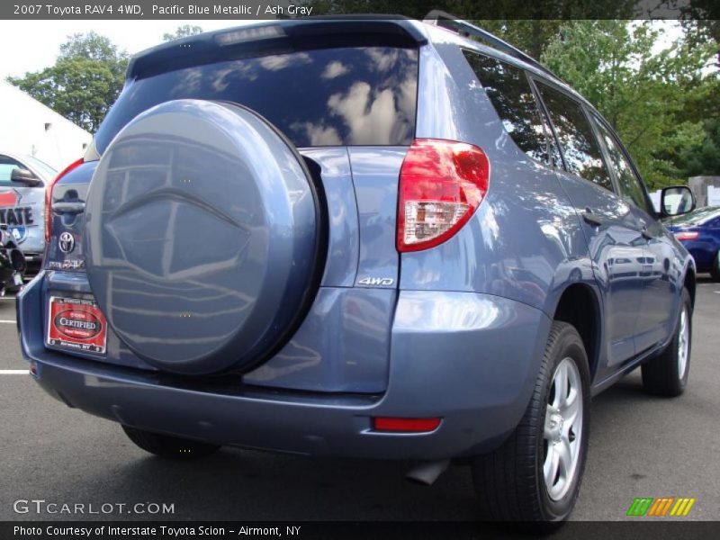Pacific Blue Metallic / Ash Gray 2007 Toyota RAV4 4WD