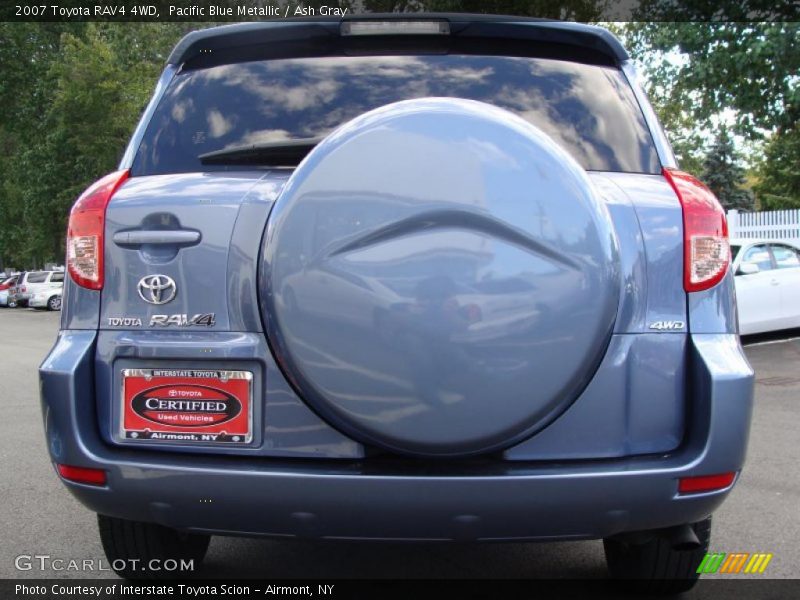 Pacific Blue Metallic / Ash Gray 2007 Toyota RAV4 4WD