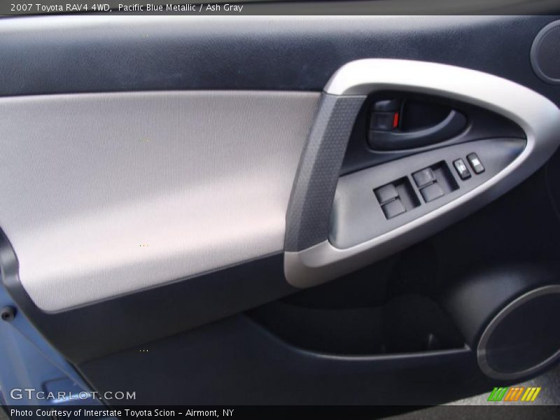 Pacific Blue Metallic / Ash Gray 2007 Toyota RAV4 4WD