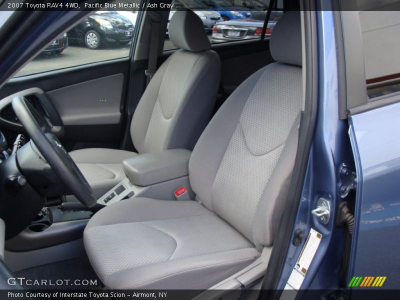 Pacific Blue Metallic / Ash Gray 2007 Toyota RAV4 4WD
