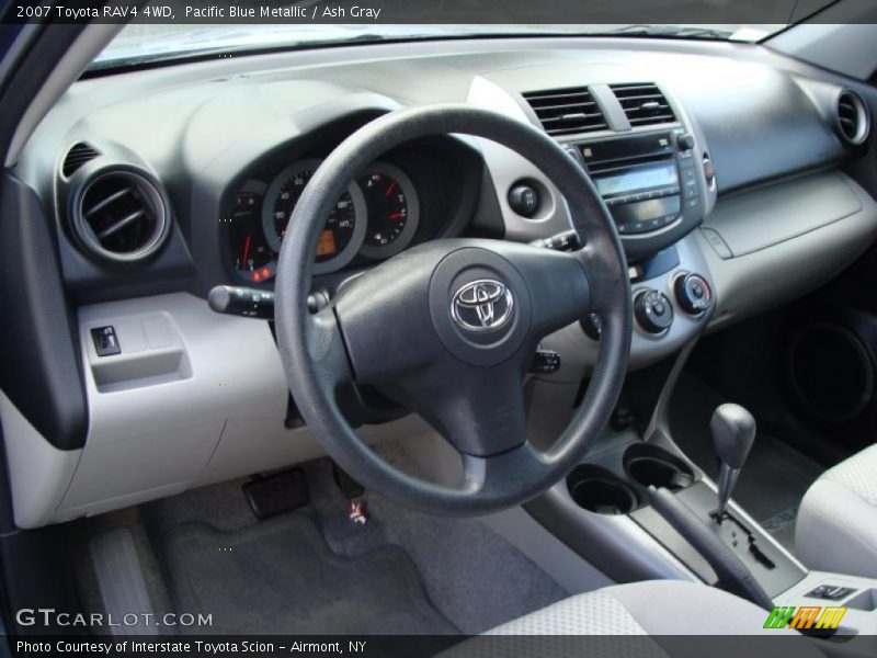 Pacific Blue Metallic / Ash Gray 2007 Toyota RAV4 4WD