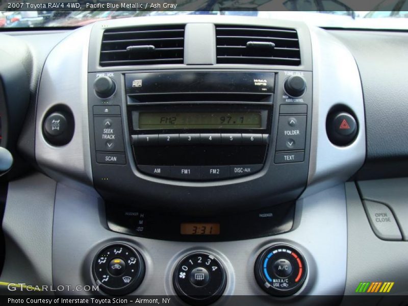 Pacific Blue Metallic / Ash Gray 2007 Toyota RAV4 4WD