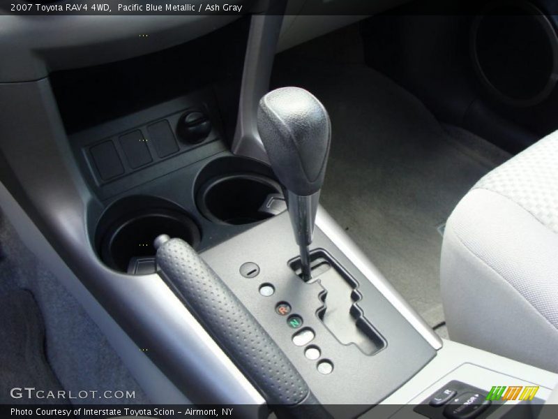 Pacific Blue Metallic / Ash Gray 2007 Toyota RAV4 4WD