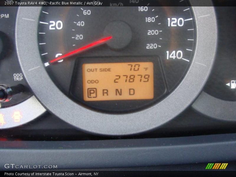 Pacific Blue Metallic / Ash Gray 2007 Toyota RAV4 4WD