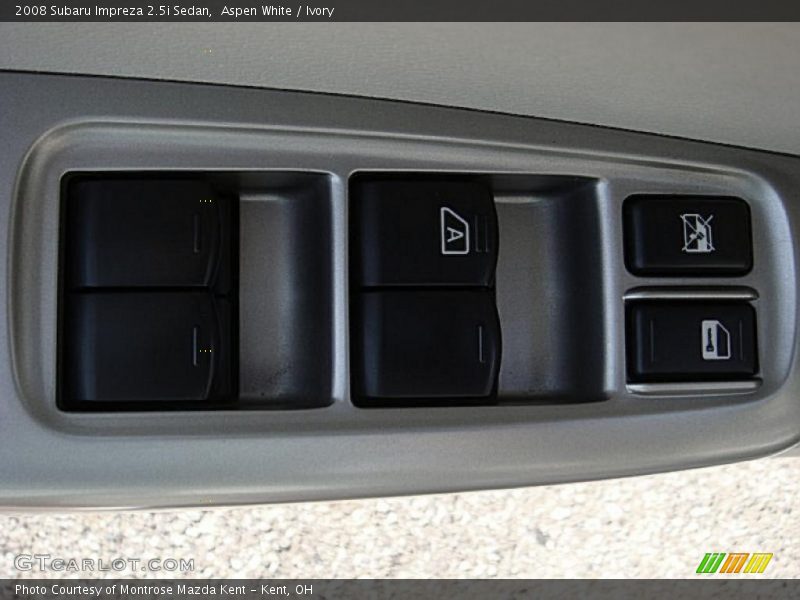 Aspen White / Ivory 2008 Subaru Impreza 2.5i Sedan