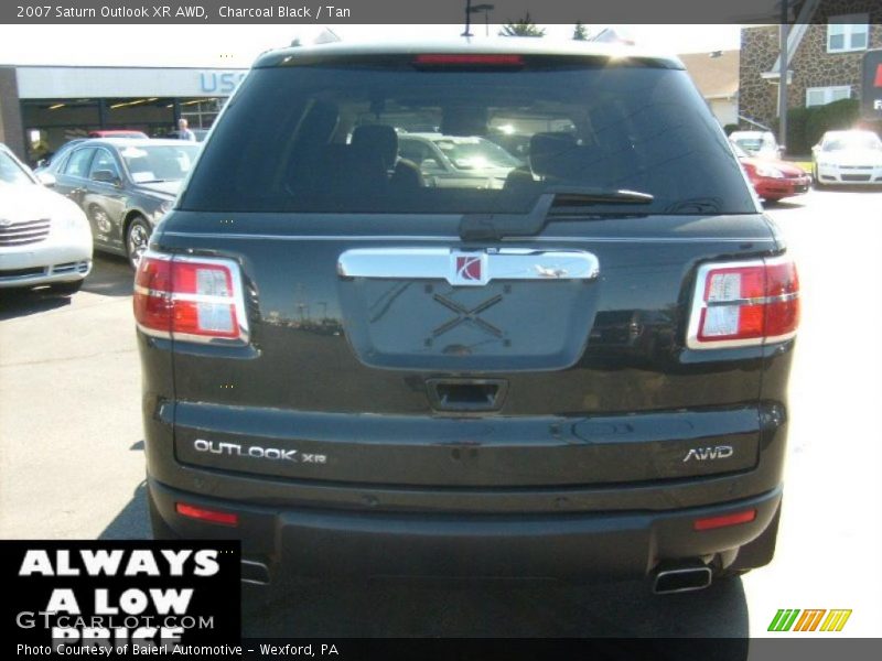 Charcoal Black / Tan 2007 Saturn Outlook XR AWD