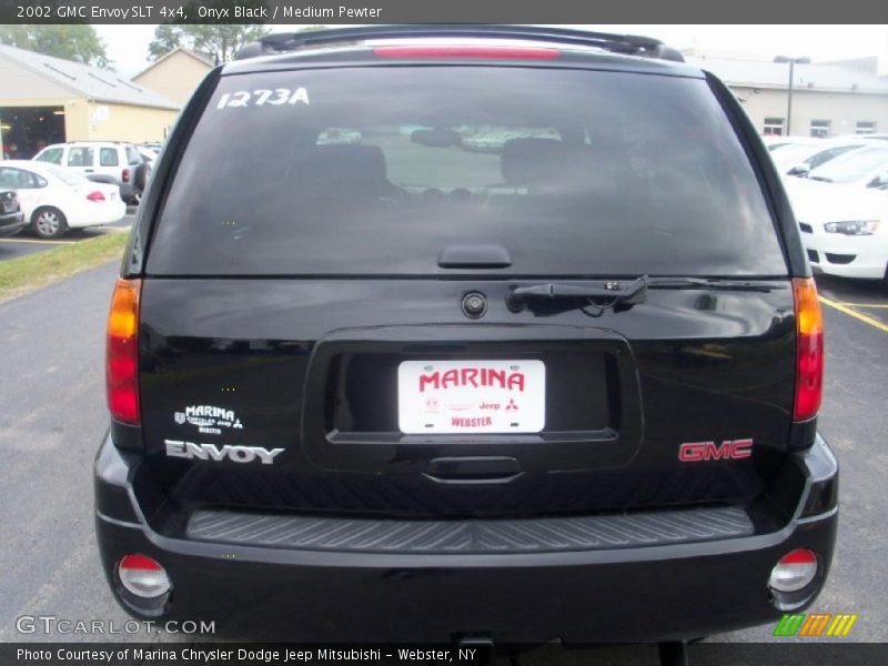 Onyx Black / Medium Pewter 2002 GMC Envoy SLT 4x4
