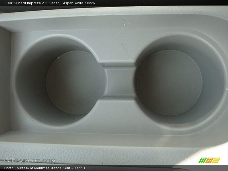 Aspen White / Ivory 2008 Subaru Impreza 2.5i Sedan