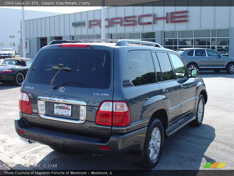 Galactic Gray Metallic / Ivory 2004 Lexus LX 470