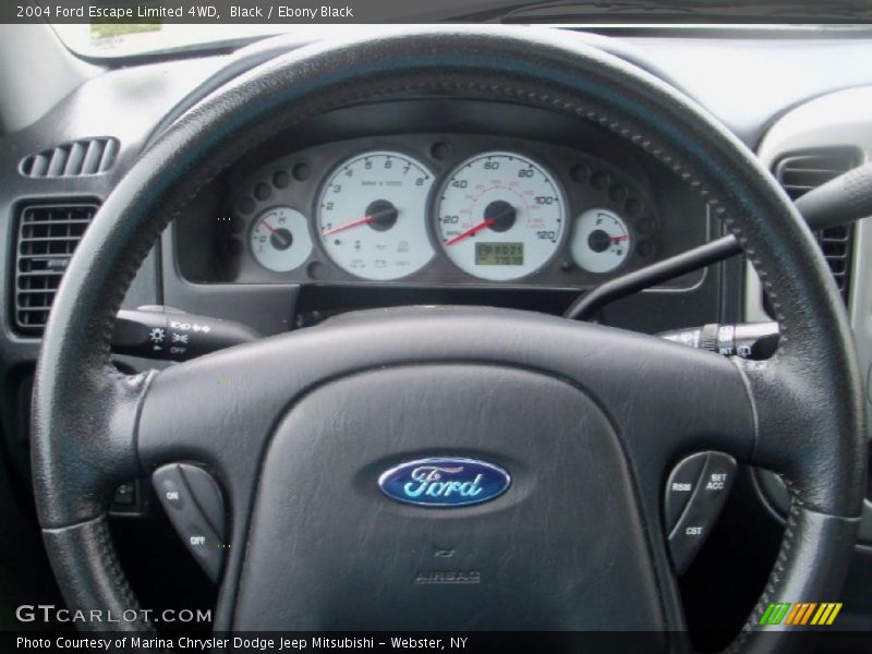 Black / Ebony Black 2004 Ford Escape Limited 4WD