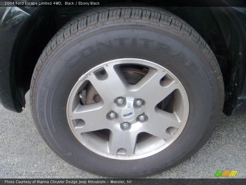 Black / Ebony Black 2004 Ford Escape Limited 4WD