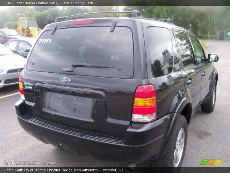 Black / Ebony Black 2004 Ford Escape Limited 4WD