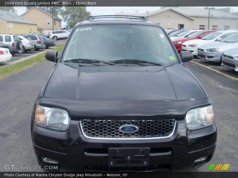 Black / Ebony Black 2004 Ford Escape Limited 4WD