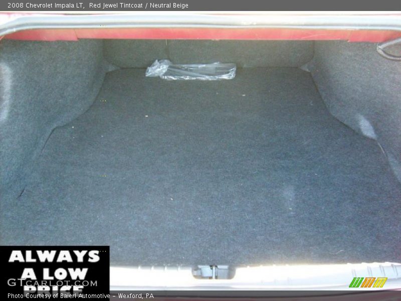 Red Jewel Tintcoat / Neutral Beige 2008 Chevrolet Impala LT