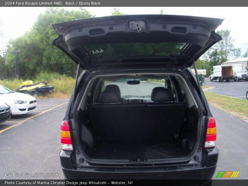 Black / Ebony Black 2004 Ford Escape Limited 4WD