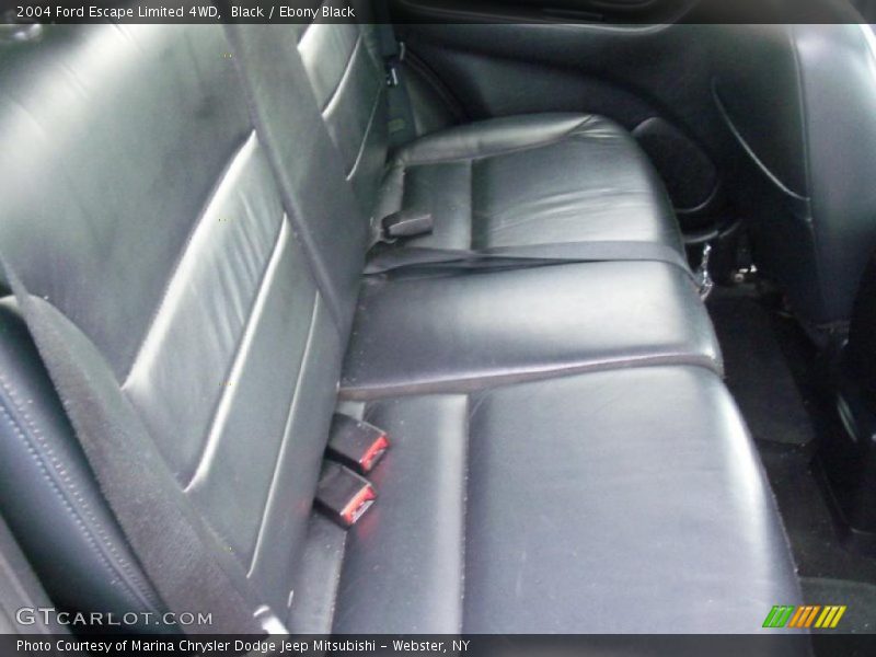 Black / Ebony Black 2004 Ford Escape Limited 4WD
