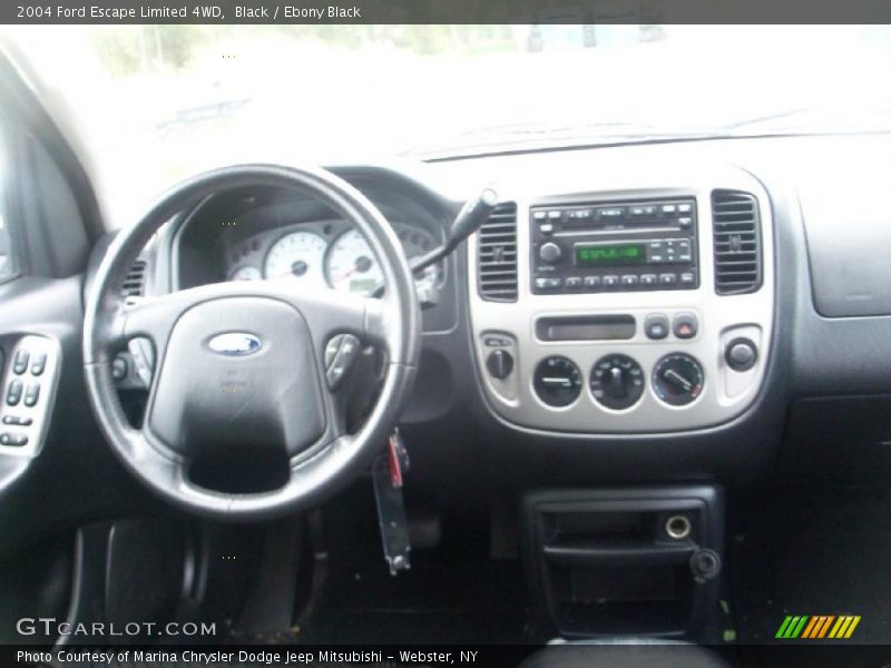 Black / Ebony Black 2004 Ford Escape Limited 4WD