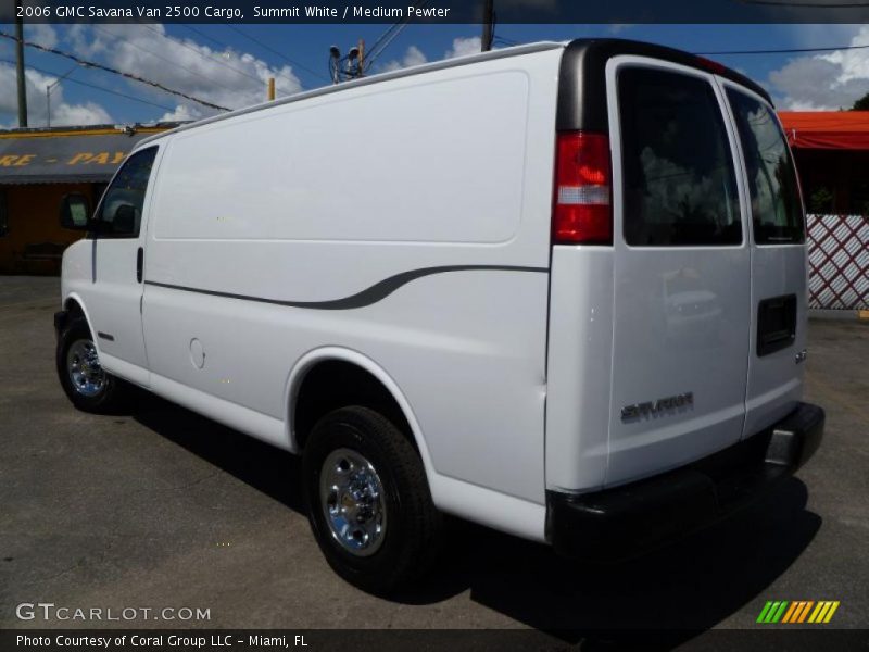 Summit White / Medium Pewter 2006 GMC Savana Van 2500 Cargo