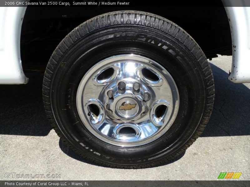 Summit White / Medium Pewter 2006 GMC Savana Van 2500 Cargo