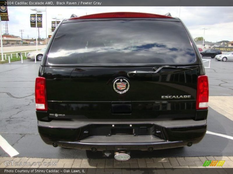 Black Raven / Pewter Gray 2004 Cadillac Escalade AWD