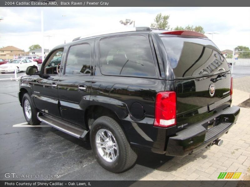 Black Raven / Pewter Gray 2004 Cadillac Escalade AWD
